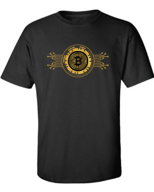 Bitcoin Unisex Round Neck Short Sleeve T-shirt