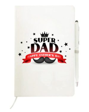 Notepad with Pen gift for Dad