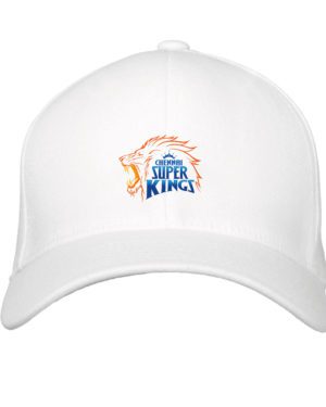 IPL CSK Logo Printed Caps for Cricket Fans (Chennai Super Kings)