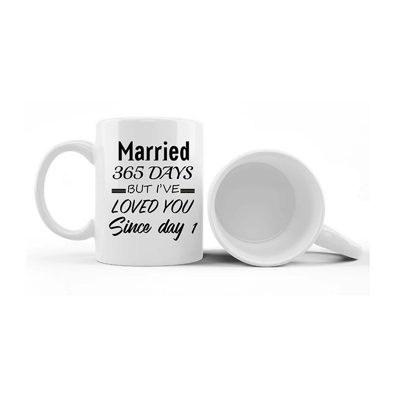 ANNIVERSARY PRINTED MUG, BEST ANNIVERSARY MUG | WEDDING ANNIVERSARY MUG | ANNIVERSARY COUPLE MUG | COFFEE MUG (Design 6)