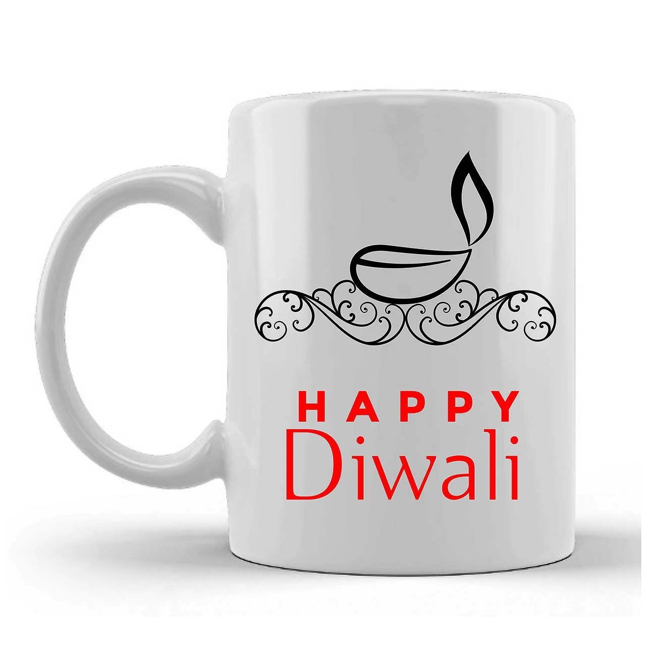 Happy Diwali Printed Ceramic Mug Gifts for Diwali Gifts Diwali Gift Items Diwali Gifts for Friends Diwali Gifts for Friends and Family Gifts for Diwali