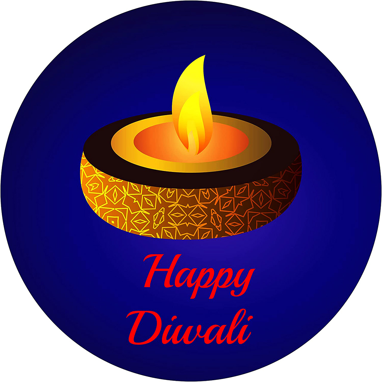 DIWALI STICKERS IDEAL FOR GIFT WRAPPING | DIWALI STICKERS FOR GIFT BAG | HAPPY DIWALI VINYL STICKER