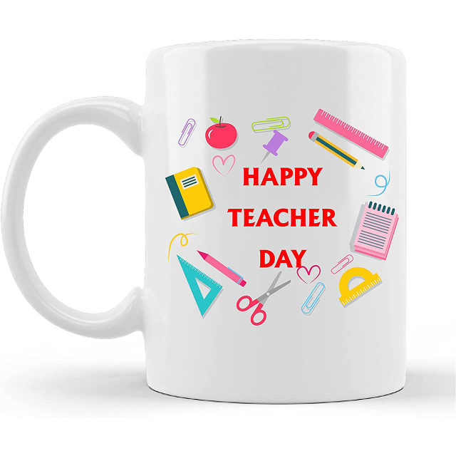 TEACHERS APPRECIATION COFFEE MUG GIFTS FOR TEACHERS DAY | WORLD TEACHERS DAY | TEACHERS DAY GIFT (Design 5)