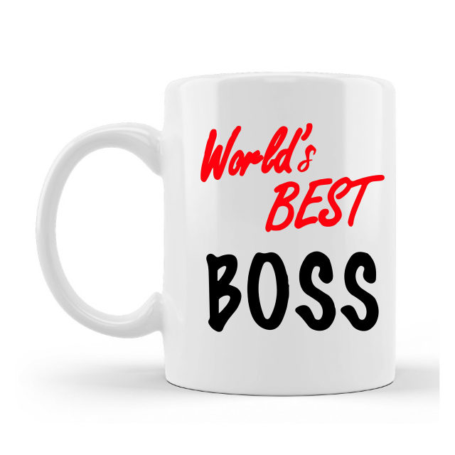 o Make your boss’ drinking exciting with this funny and flattering boss-printed mug. o Perfect for your boss friends, supervisor, favorite boss, most hated boss, and feeling-boss friends. If you are gifting a partner, this is the most suitable funny gift idea for him/her. o This boss mug makes up the list of boss lady gifts, boss leaving gifts for men, national bosses day gifts or boss appreciation gifts. o This boss mug would make your boss or boss friend’s smile and its Bring glow into their faces. o Made from purely white ceramic material, this boss coffee mug gift item will give an exciting approach to your gift-giving activity. o It is dishwasher and microwave safe which makes it very useful! It is also perfect for your friends, boss, workmate, or someone close to your heart who is fond of coffee, hot cocoa, tea, or milk