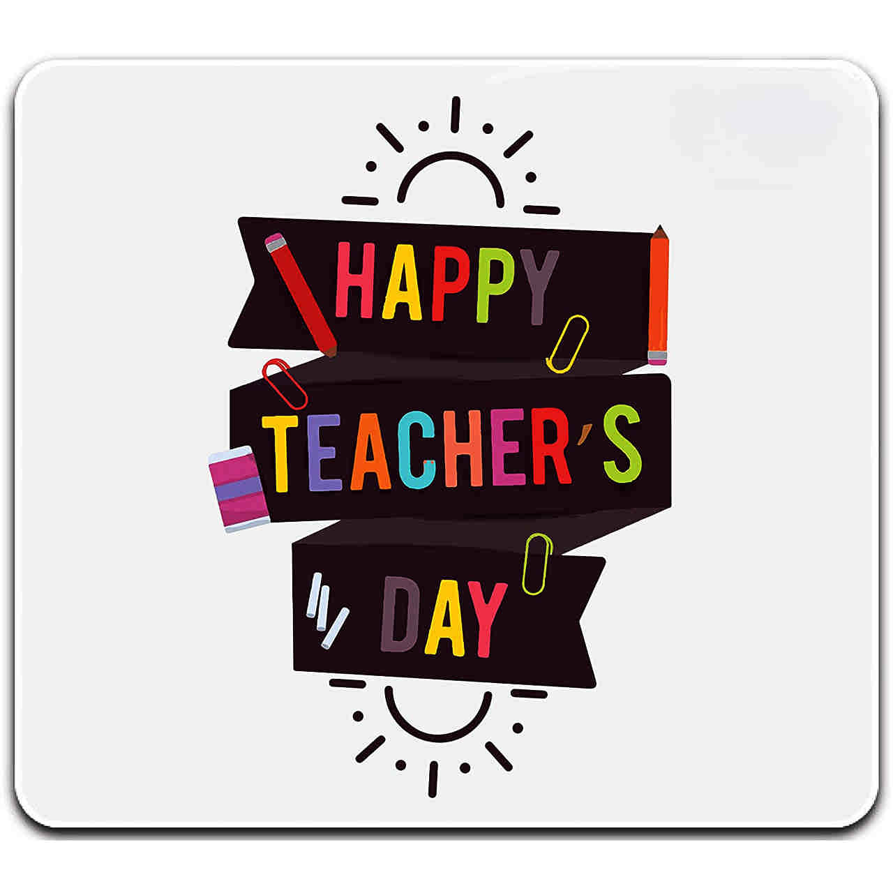 HAPPY TEACHERS DAY MOUSE PAD (Design 10)