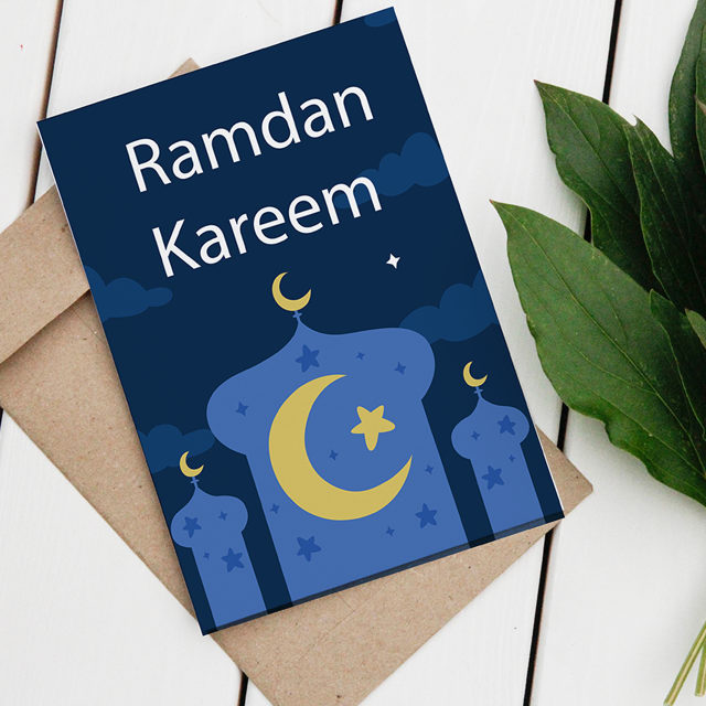 ramzan kareem greeting card customize greeting card for ramzan