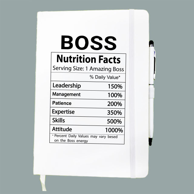 AWESOME BOSS NOTEBOOK GIFT (Design 2)