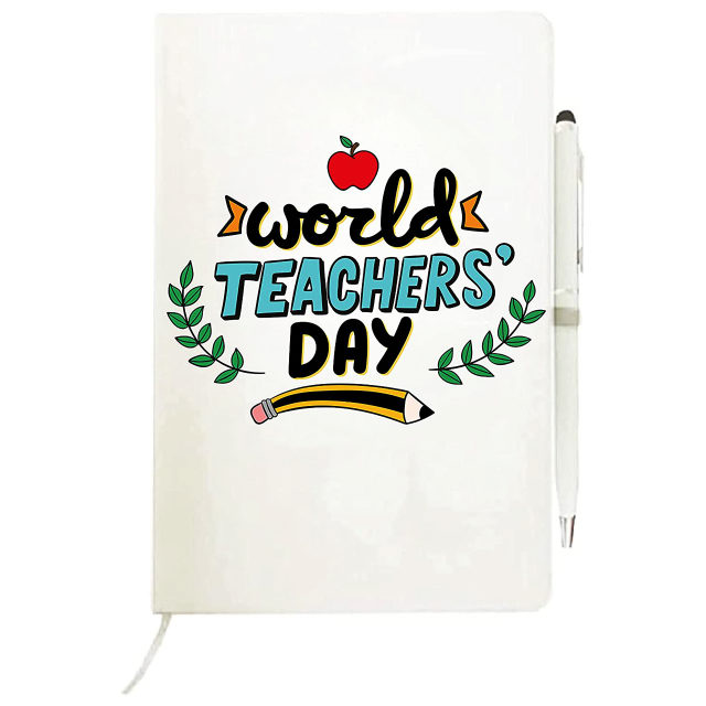 TEACHERS APPRECIATION NOTEBOOK GIFTS FOR TEACHERS DAY | WORLD TEACHERS DAY | TEACHERS DAY GIFT (Design 2)