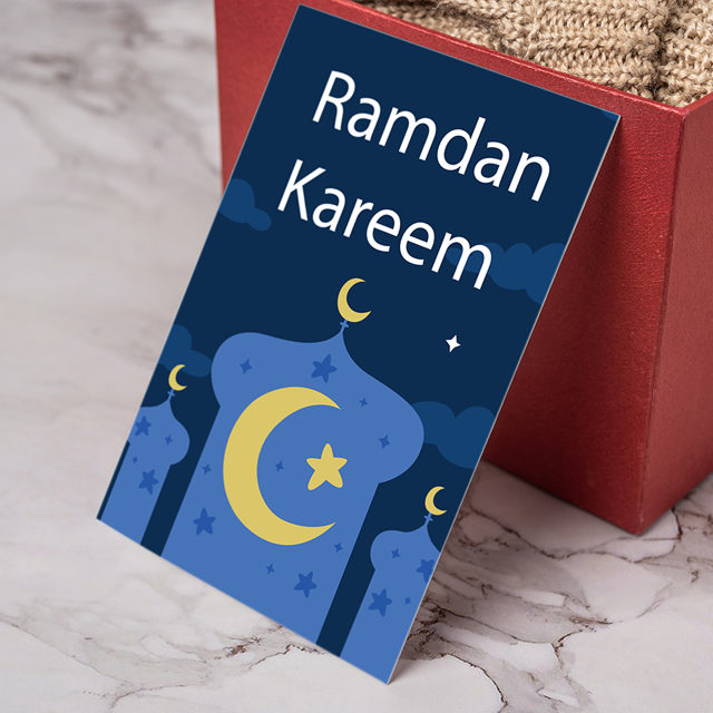 RAMZAN KAREEM GREETING CARD FOR FRIENDS/FAMILY (Design 2)