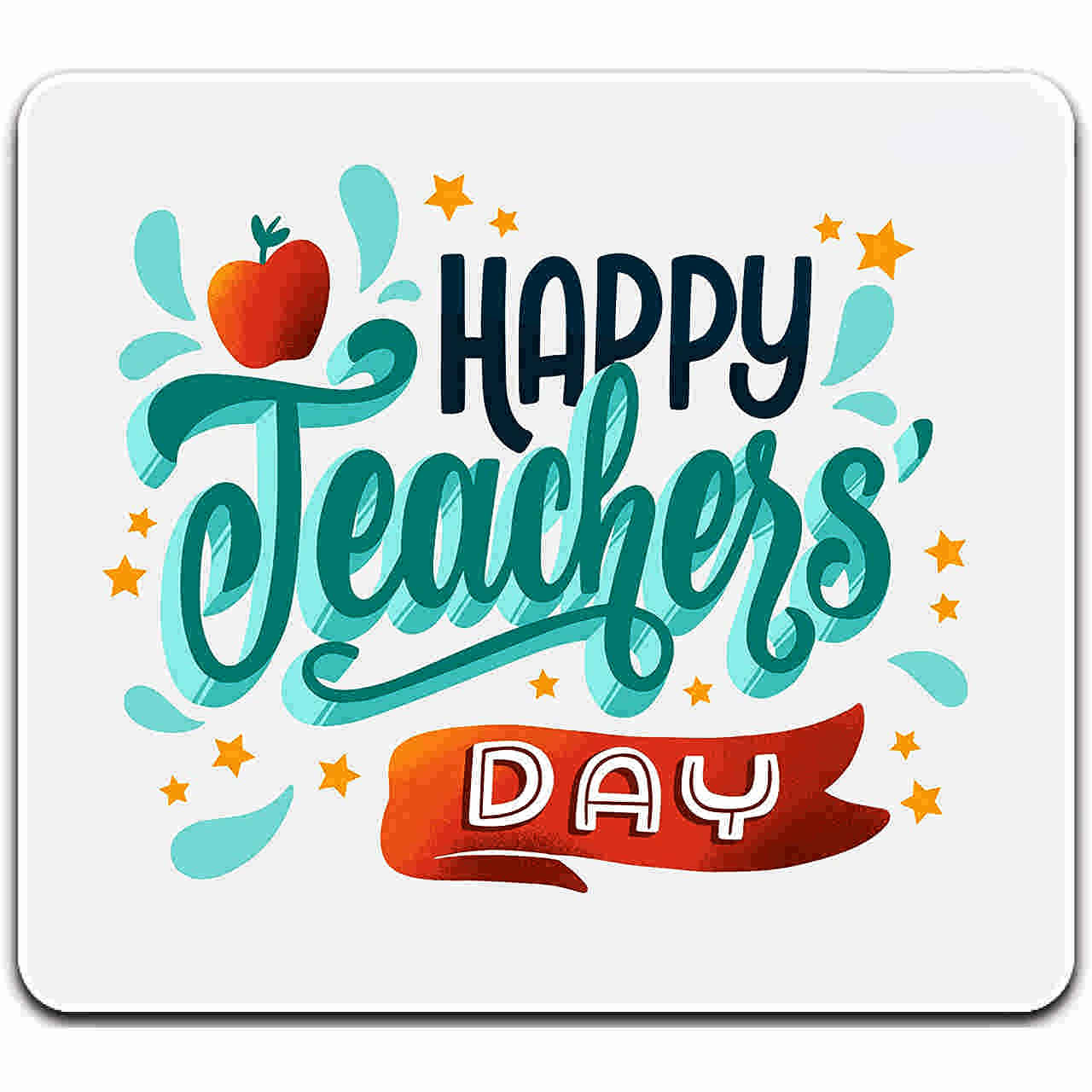 HAPPY TEACHERS DAY MOUSE PAD (Design 3)