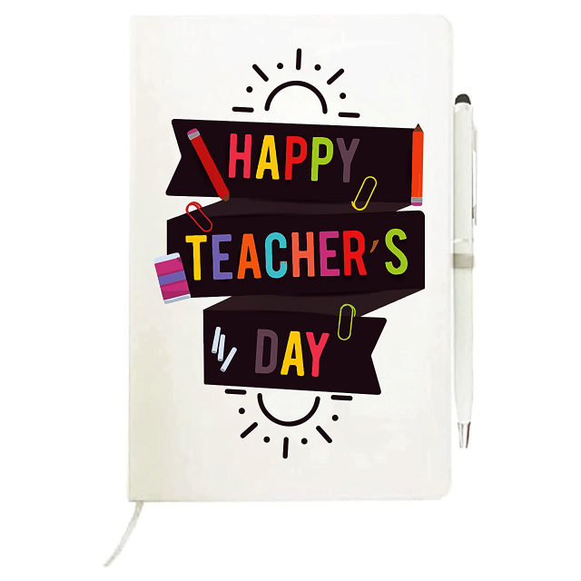 TEACHERS APPRECIATION NOTEBOOK GIFTS FOR TEACHERS DAY | WORLD TEACHERS DAY | TEACHERS DAY GIFT (Design 3)