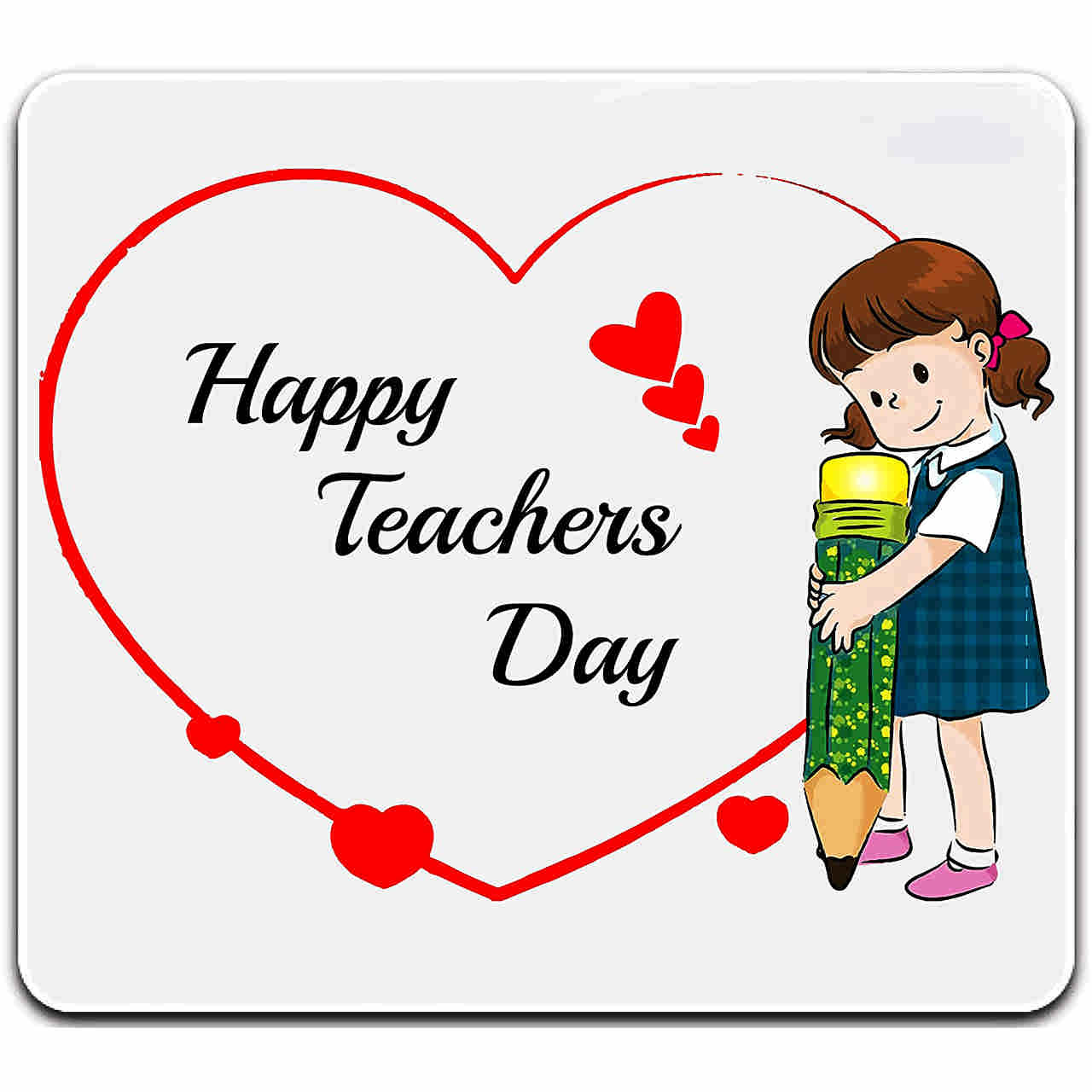 HAPPY TEACHERS DAY MOUSE PAD (Design 4)