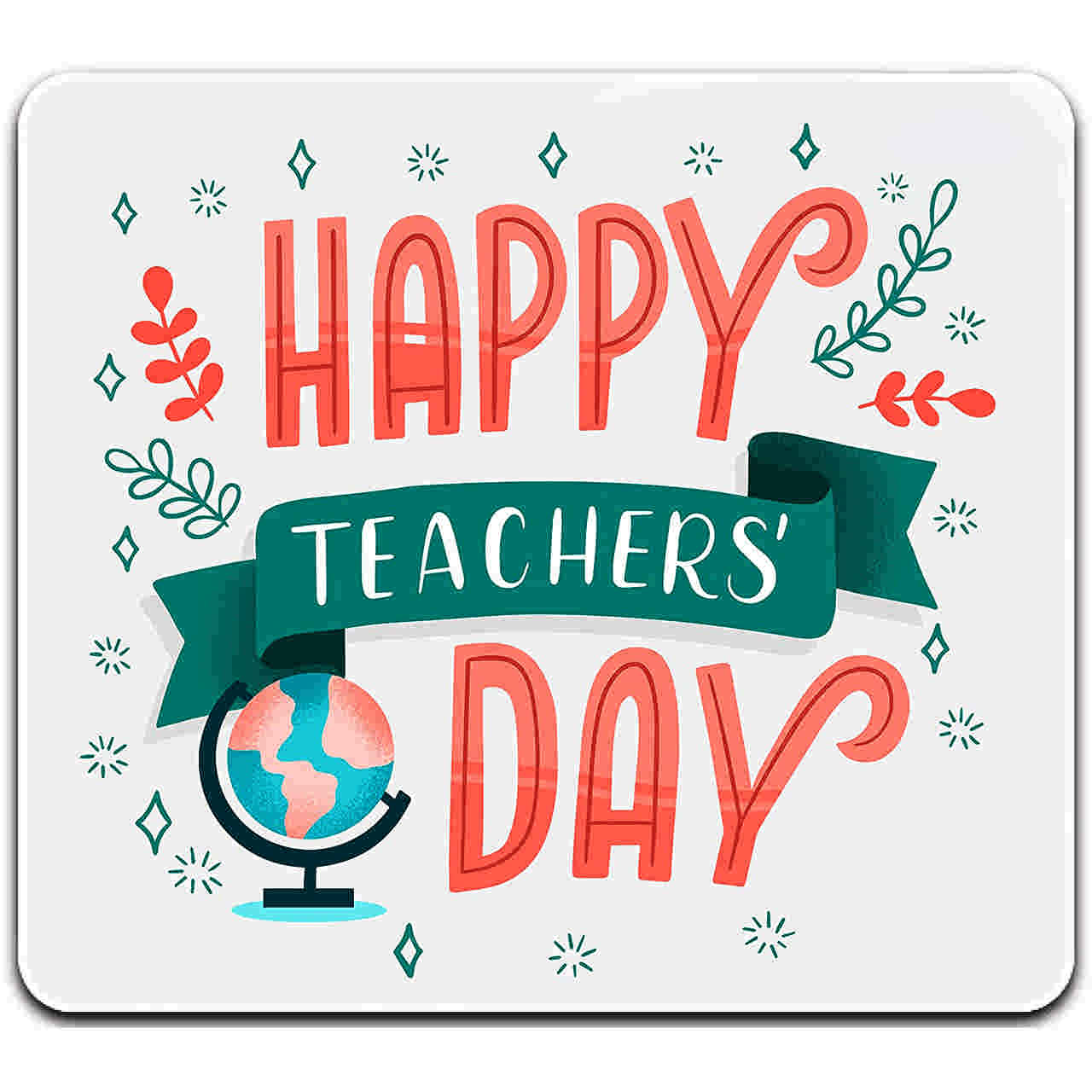 HAPPY TEACHERS DAY MOUSE PAD (Design 7)