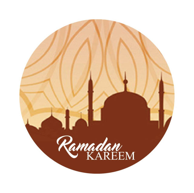 RAMZAN KAREEM STICKERS IDEAL FOR GIFT WRAPPING OR ENVELOPE (Design 6)
