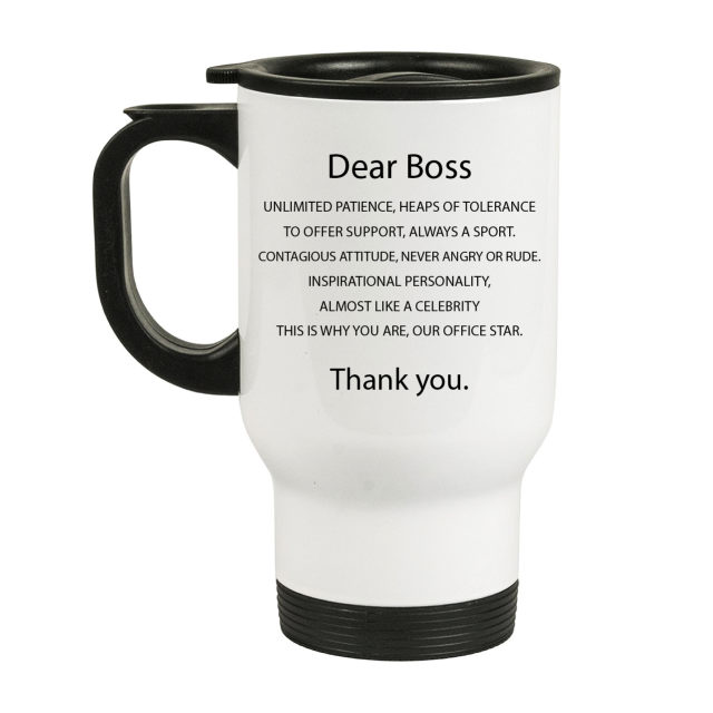 Travel Mug Gifts for Boss Day World Boss Day Boss Day Gifts Boss Appreciation Best Boss Gift Travel Mug Customize Travel Mug