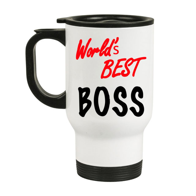 Travel Mug Gifts for Boss Day World Boss Day Boss Day Gifts Boss Appreciation Best Boss Gift Travel Mug Customize Travel Mug