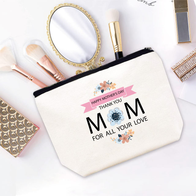 PERSONALIZED COSMETIC BAG GIFT FOR MOM ON MOTHER’S DAY (Design 3)