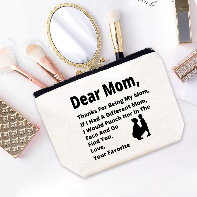 PERSONALIZED COSMETIC BAG GIFT FOR MOM ON MOTHER’S DAY (Design 8)