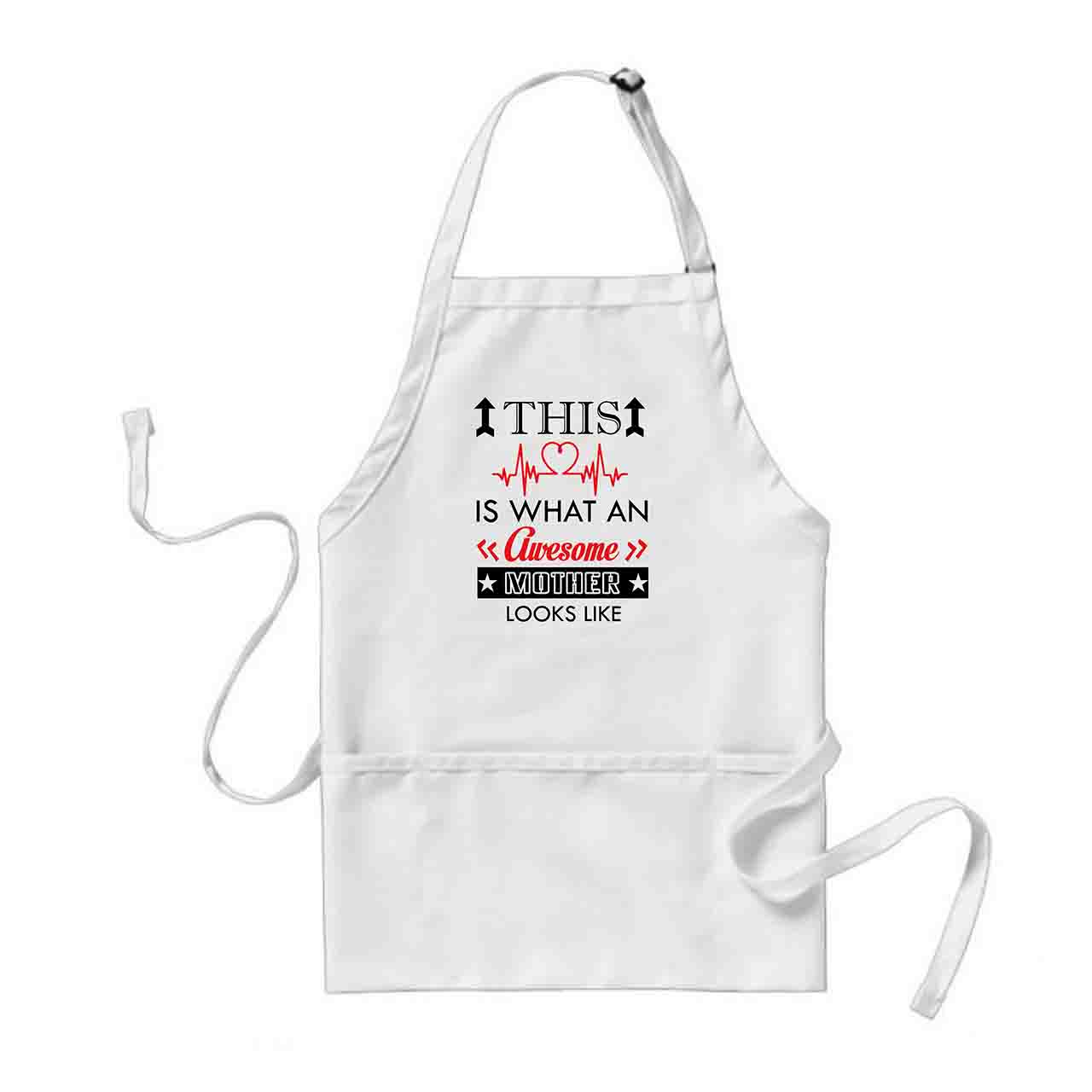 PERSONALIZED APRON GIFT FOR MOM ON MOTHER’S DAY (Design 6)