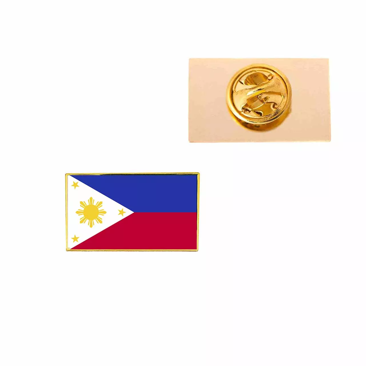 Philippines Metal Flag Lapel Pin