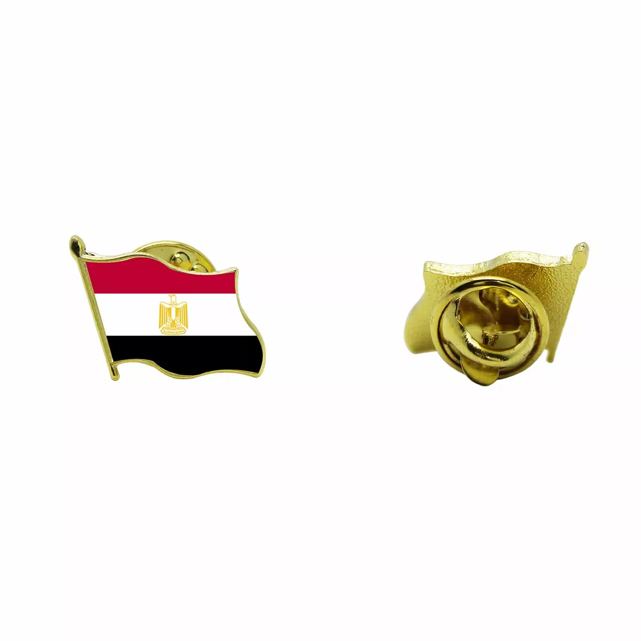 Egypt Metal Flag Lapel Pin