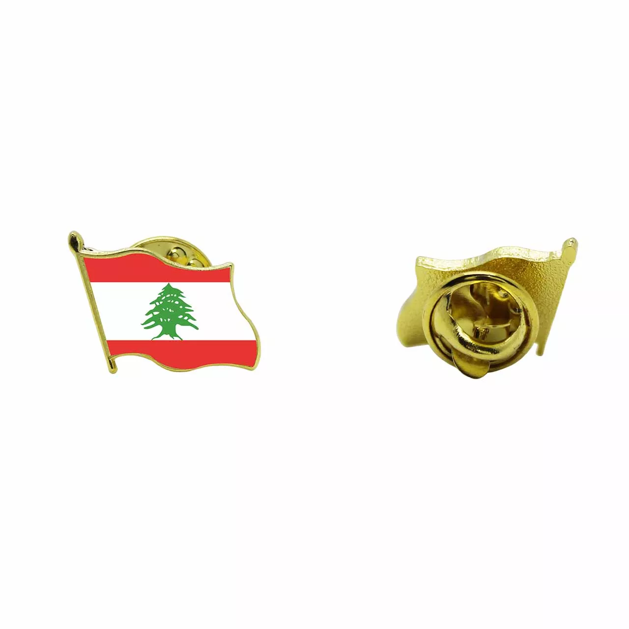 Lebanon Metal Flag Lapel Pin