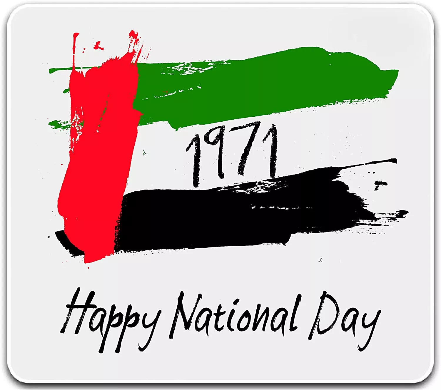 UAE NATIONAL DAY MOUSE PAD (Design 1)
