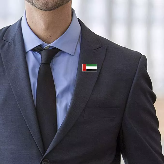 UAE Flag Badge