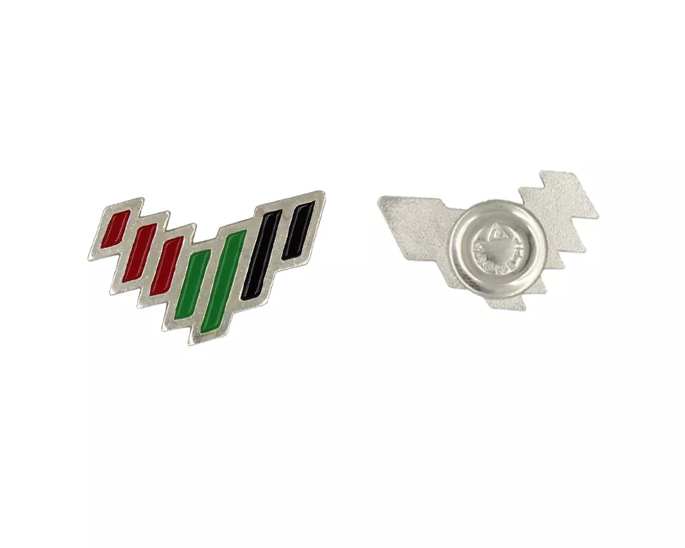 Seven Lines Logo Emirates Badge Silver/Gold
