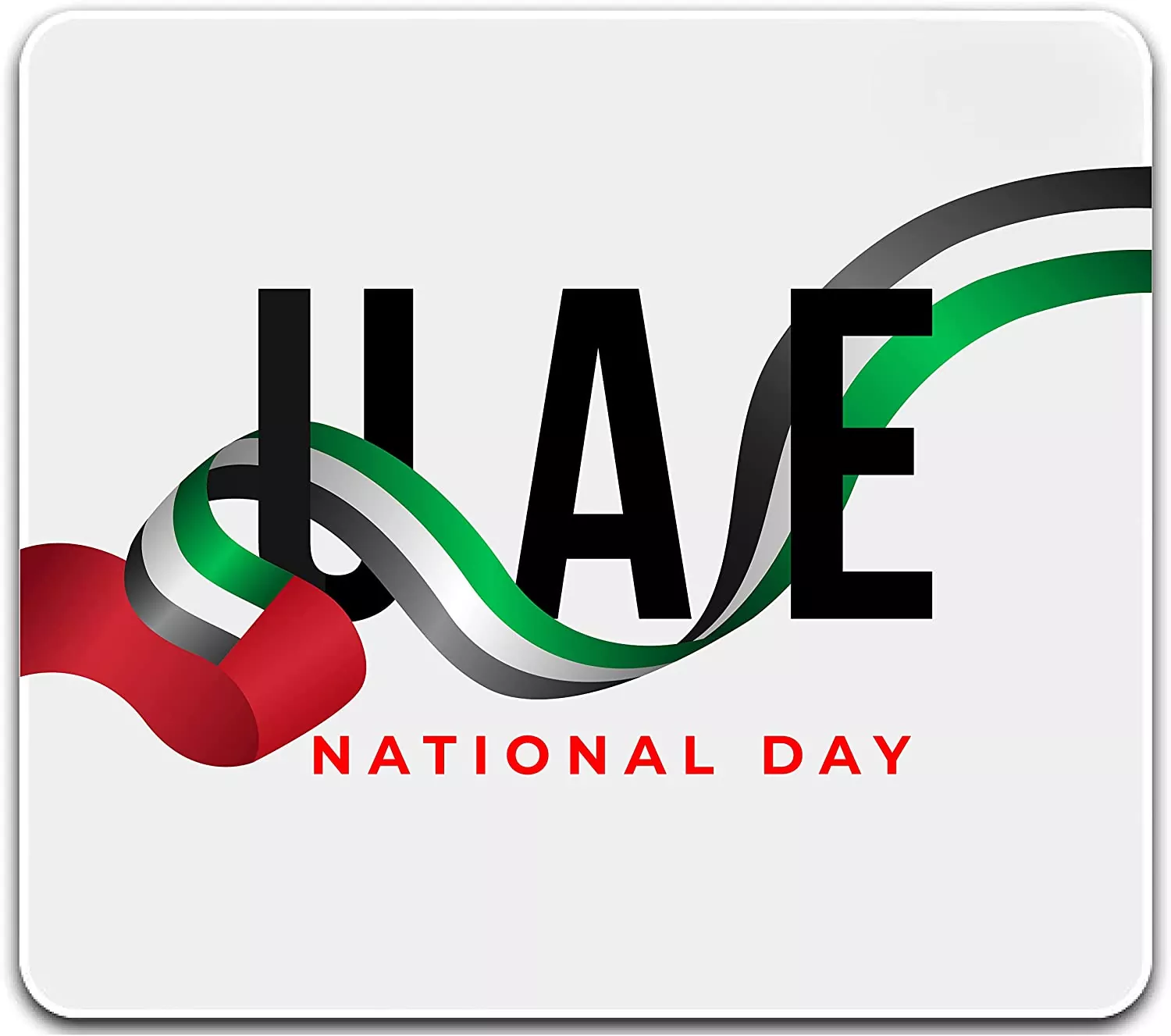 UAE NATIONAL DAY MOUSE PAD (Design 5)