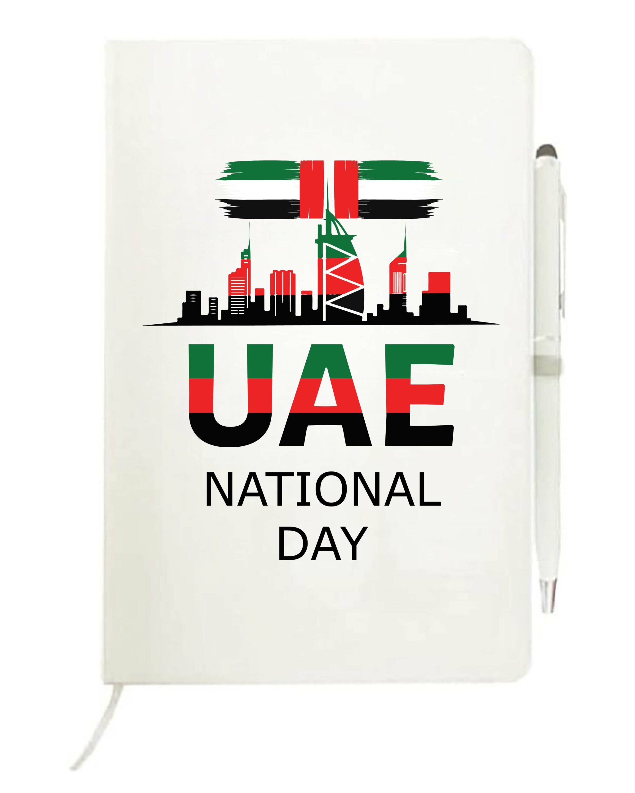 Uae national day Notebook design