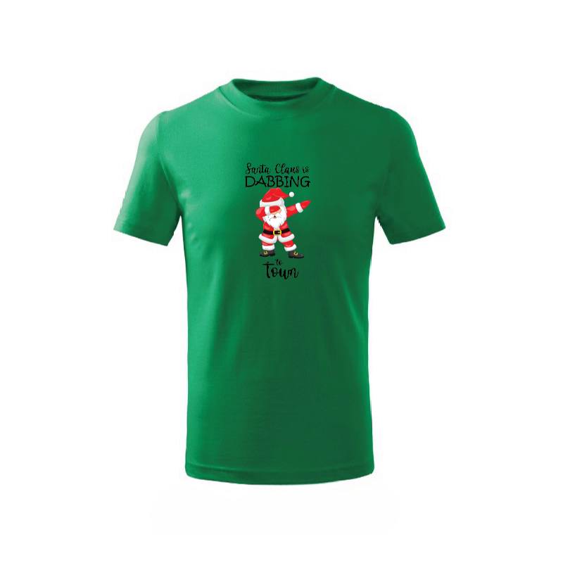 Santa Dabbing Printed T-Shirt For Adult Unisex