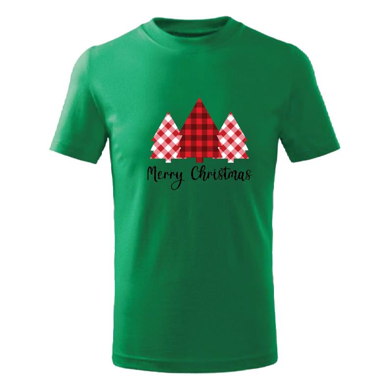Christmas Tree Printed T-Shirt For Adult Unisex