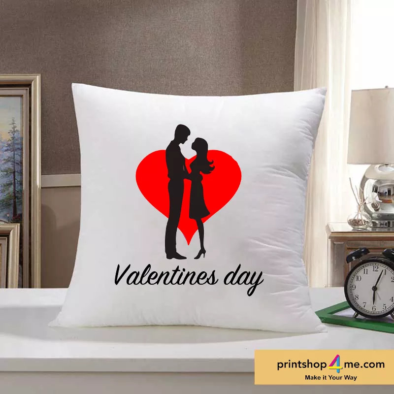 pillow doll couple sitting valentine s day gift for him for her personalized pillow 1