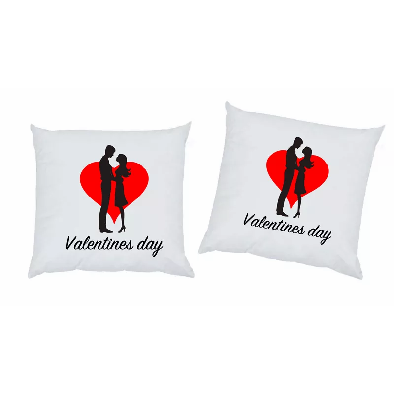 pillow doll couple sitting valentine s day gift for him for her personalized pillow 1