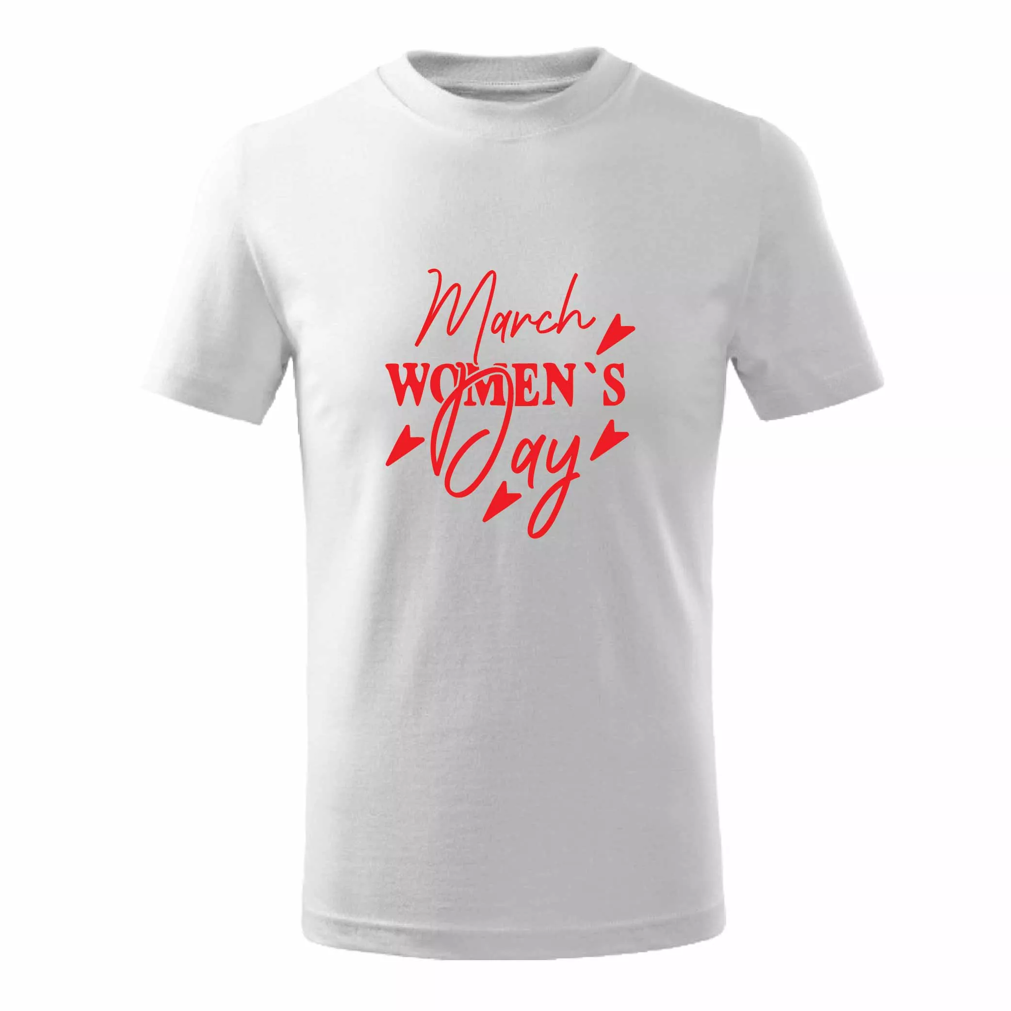 March Women Day Printed T-Shirt