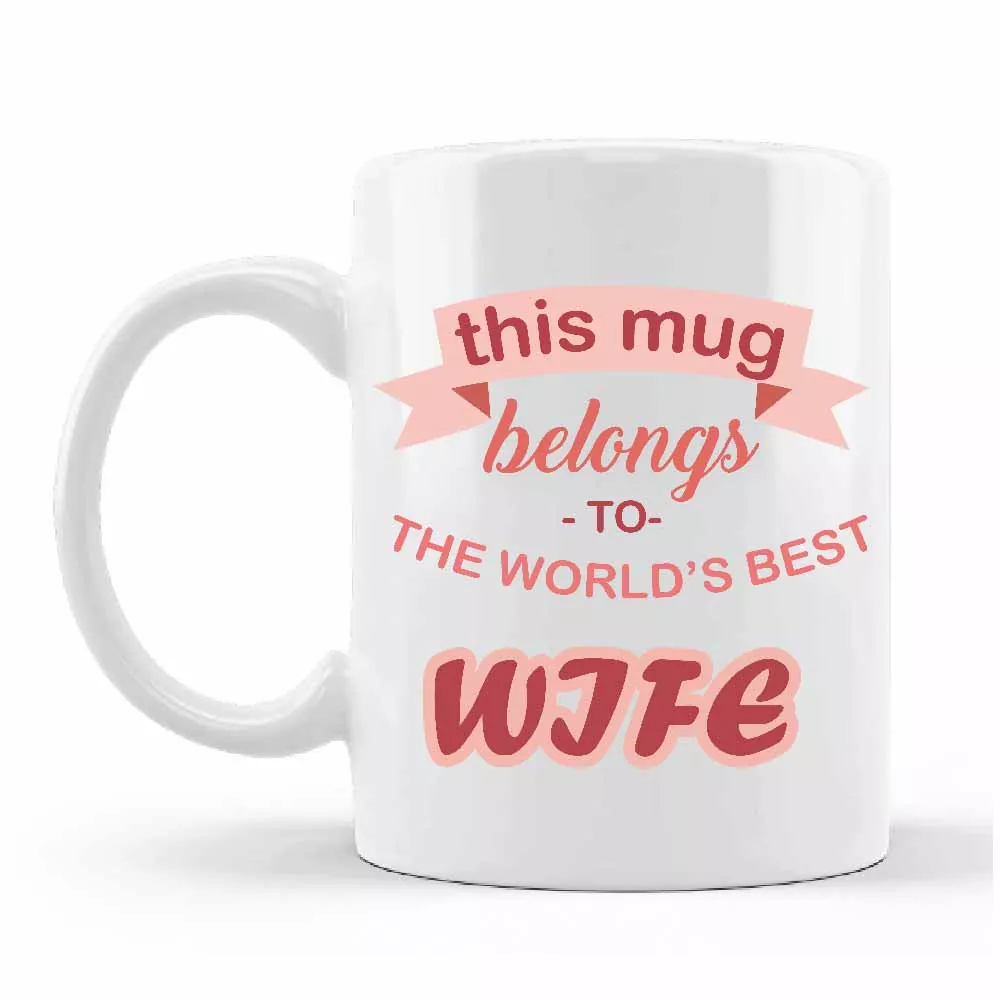 World’s Best Wife Ceramic Mug