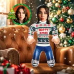 christmas-blow-up DOLL