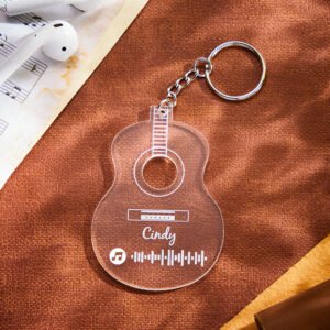 guitar-music-keychain