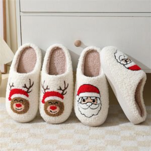 christmas-slippers-gingerbread-santa