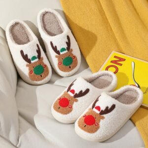 christmas-slippers-reindeer-cotton