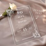 acrylic-wedding-invitation