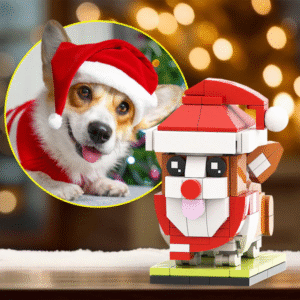 christmas-brick-figure-corgi-dog