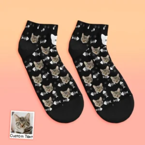 custom-cat-ankle-socks